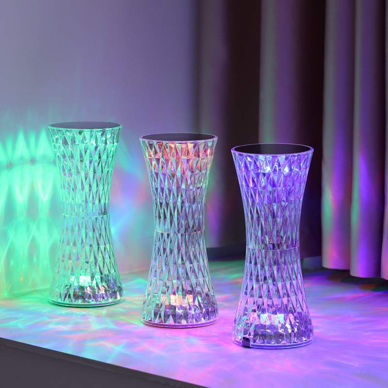 Decor Lighting Table Lamps - Crystal Bedside Table Lamps Xmas Acrylic