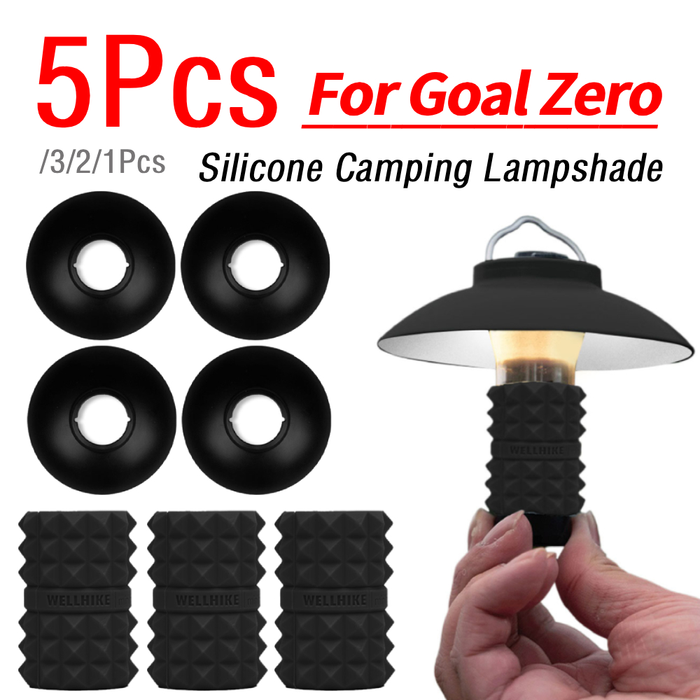 Lighting Jockey - 1/2/3/5PcsFor Goal Zero Lantern Shade Silicone