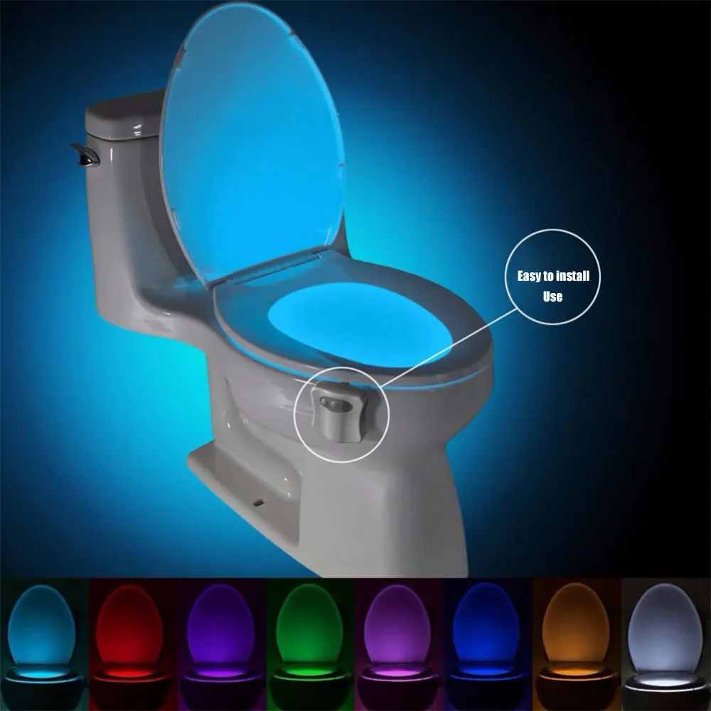 Colour Changing Bulb - ZK30 Smart PIR Motion Sensor Toilet