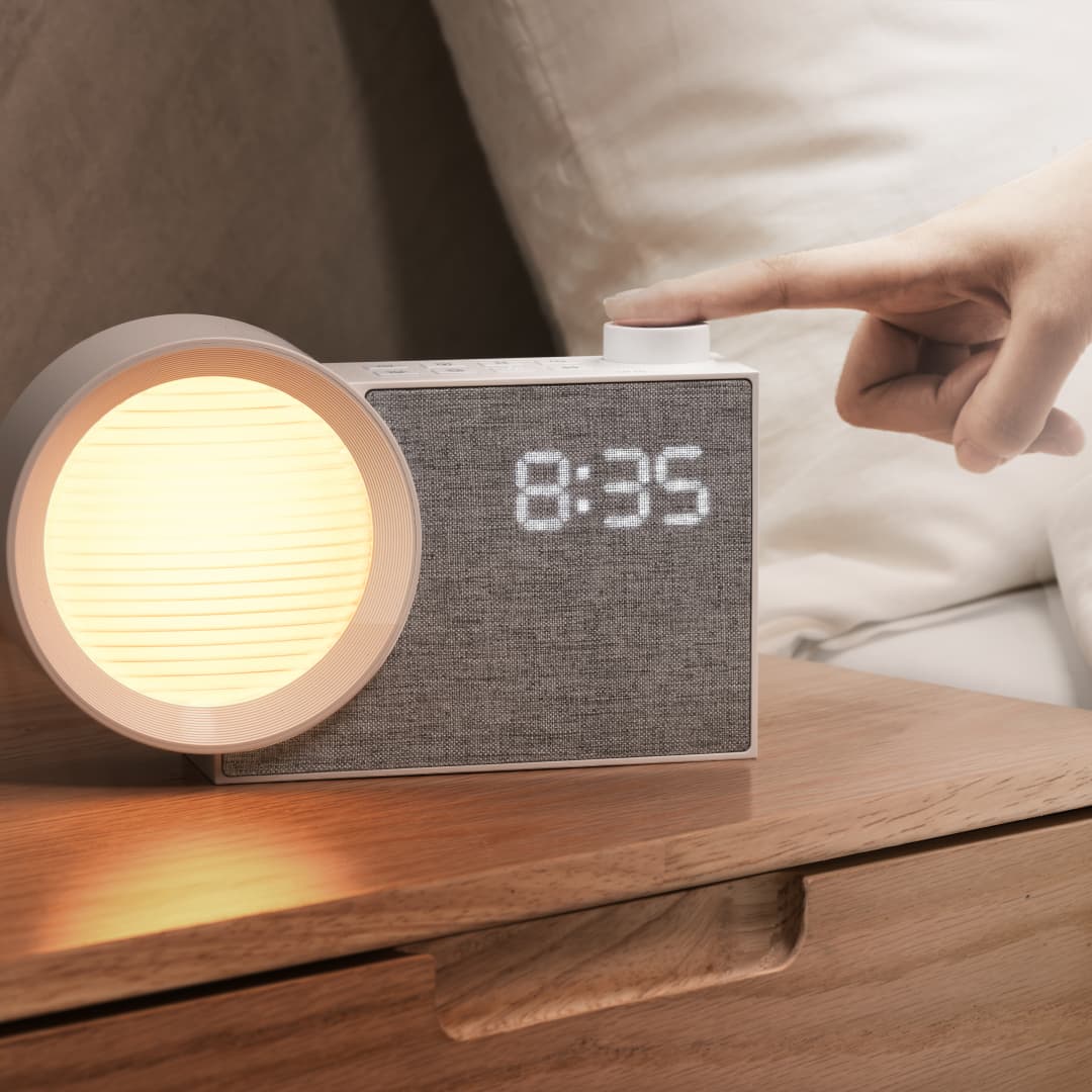 Lightings Decoration - WILIT LED Night Light Alarm Clock
