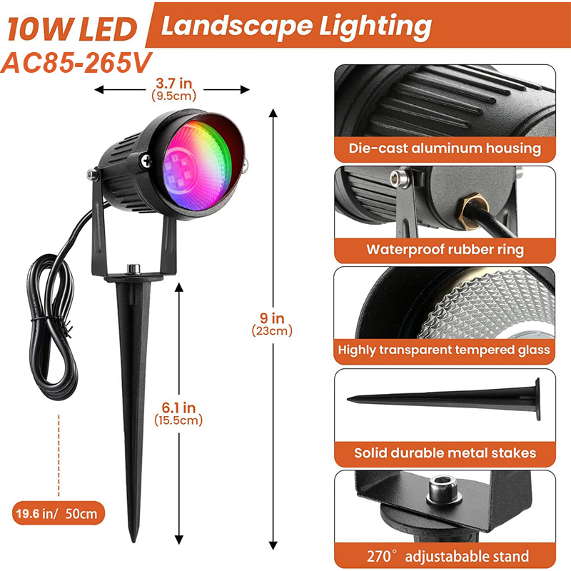 RGBW Color Changing Landscape  - Colour Changing Bulb recension och pris