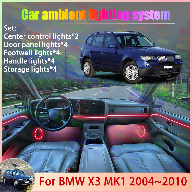 For BMW X3 MK1 E83 2004~2010 2 - Lighting Jockey recension och pris