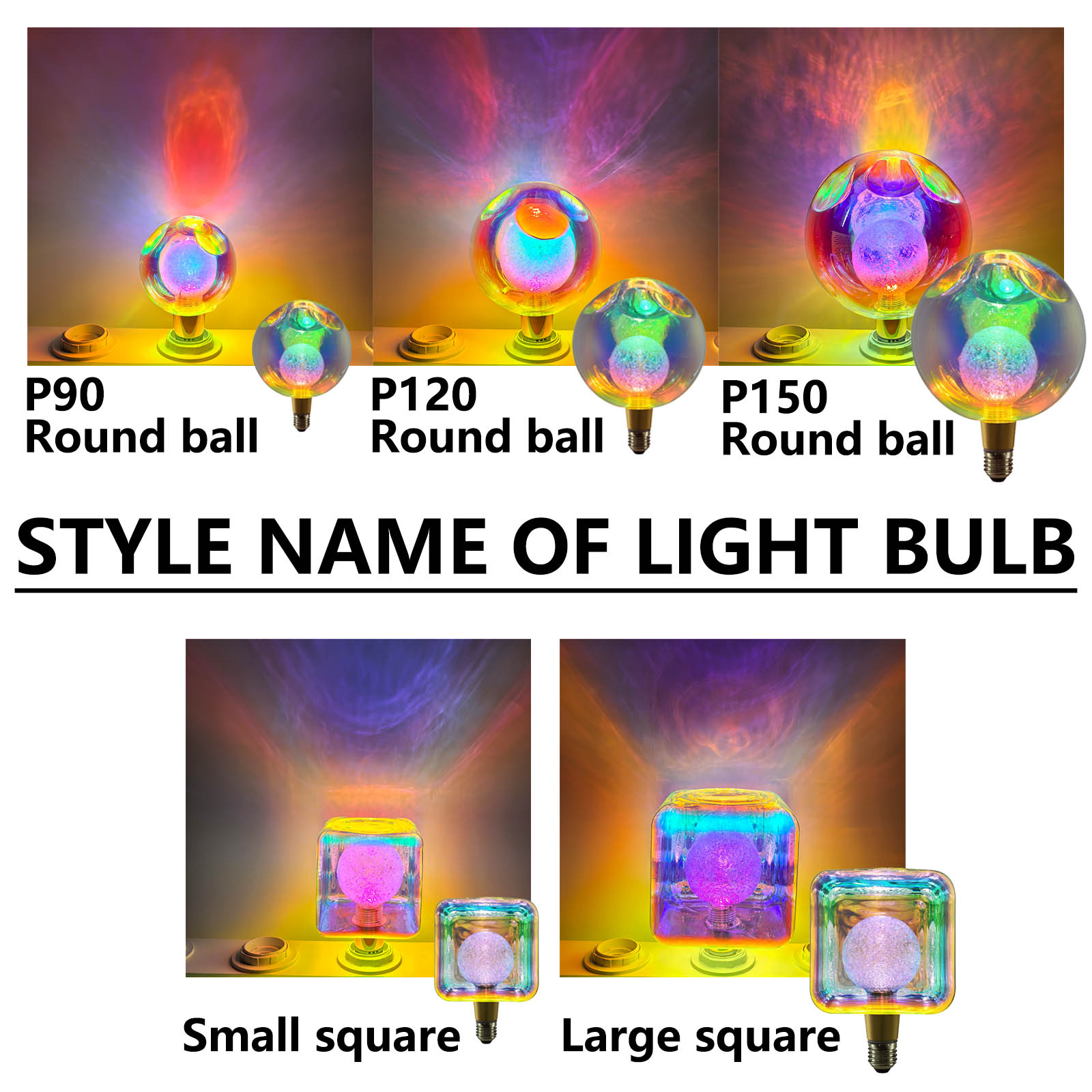 E27 P90 P120 P150 Round Ball L - Lighting Decor Ideas recension och pris
