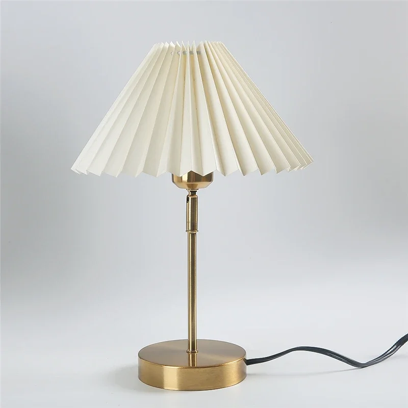 Modern Adjustable Pleated Tabl - Lava Lamp Desktop recension och pris