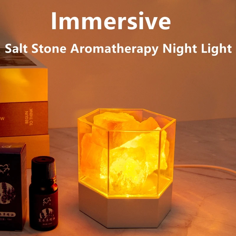F2 LED Natural Himalayan Cryst - Lava Lamp Desktop recension och pris