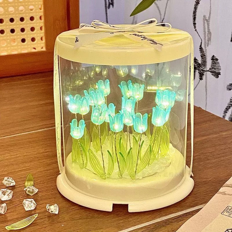 DIY Tulip Lamp Simulation Flow - Decor Lighting Table Lamps recension och pris