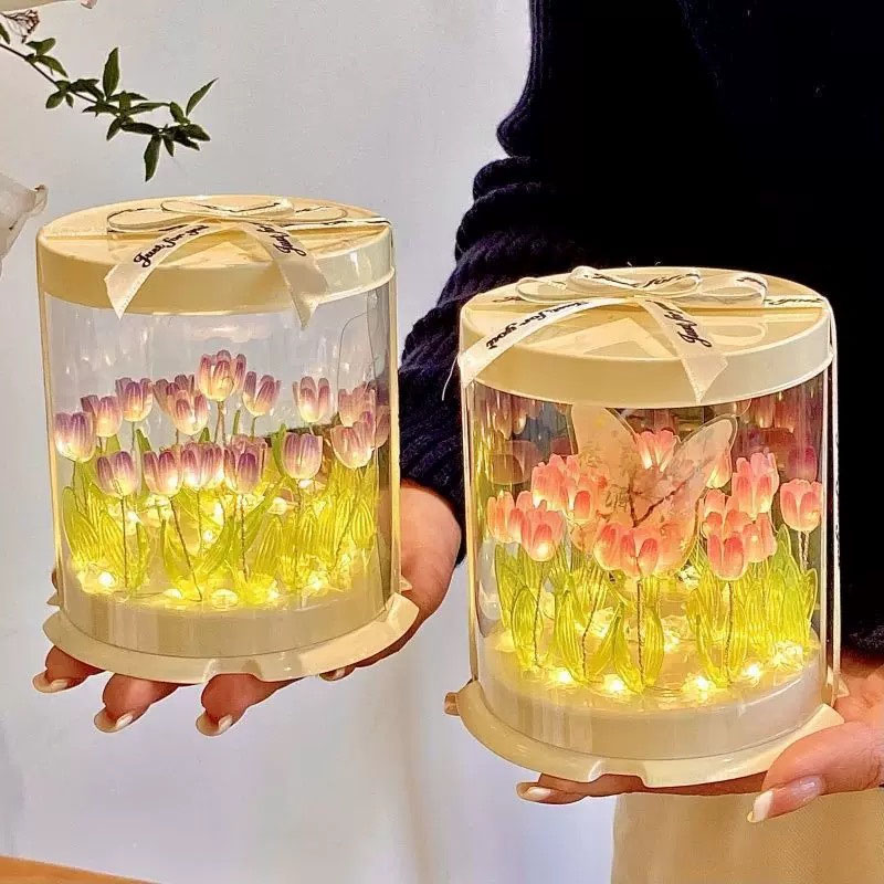 DIY Tulip Lamp Simulation Flow - Decor Lighting Table Lamps recension och pris