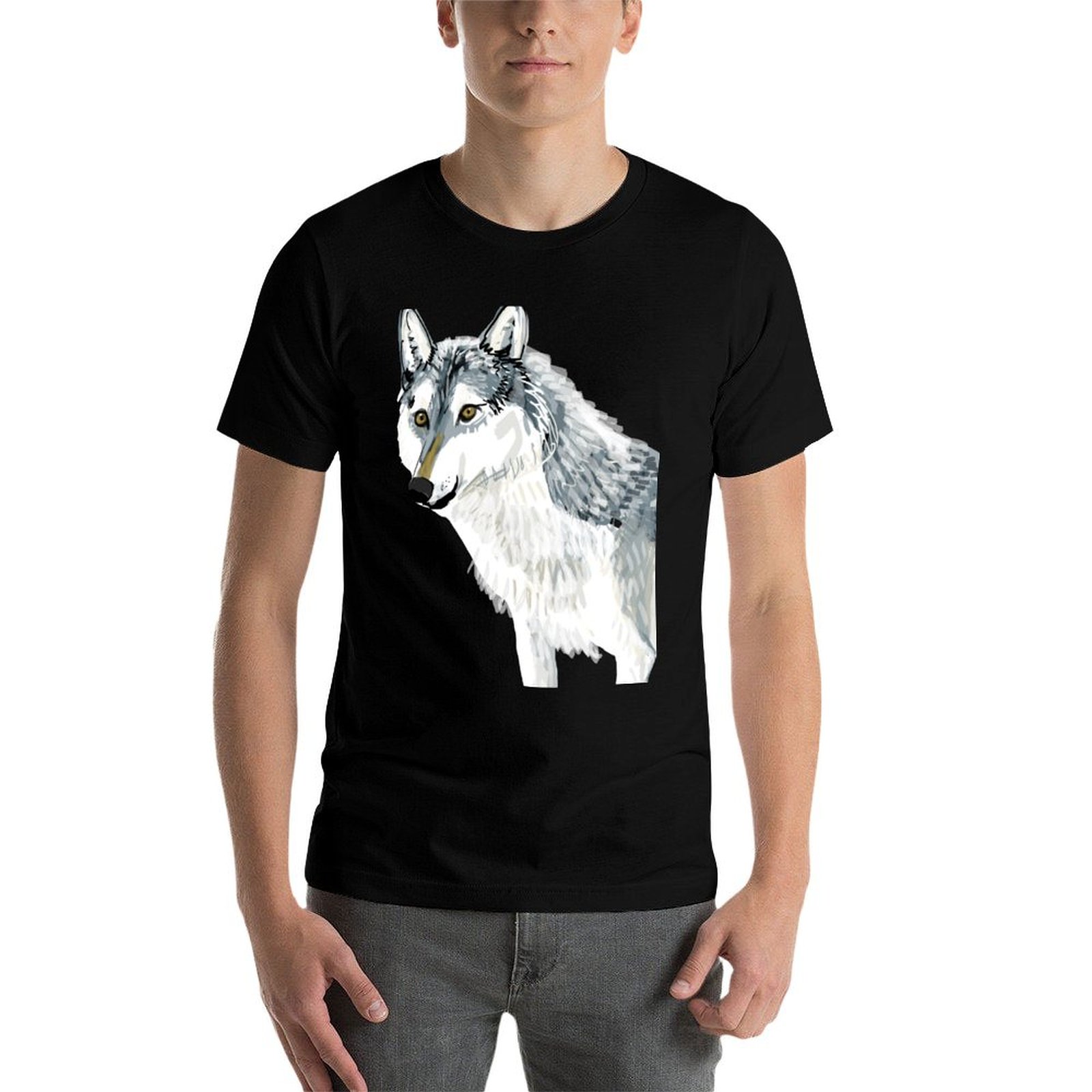 Totem Alberta Wolf T-Shirt Cas - Alberta Lighting & Decor Photos recension och pris