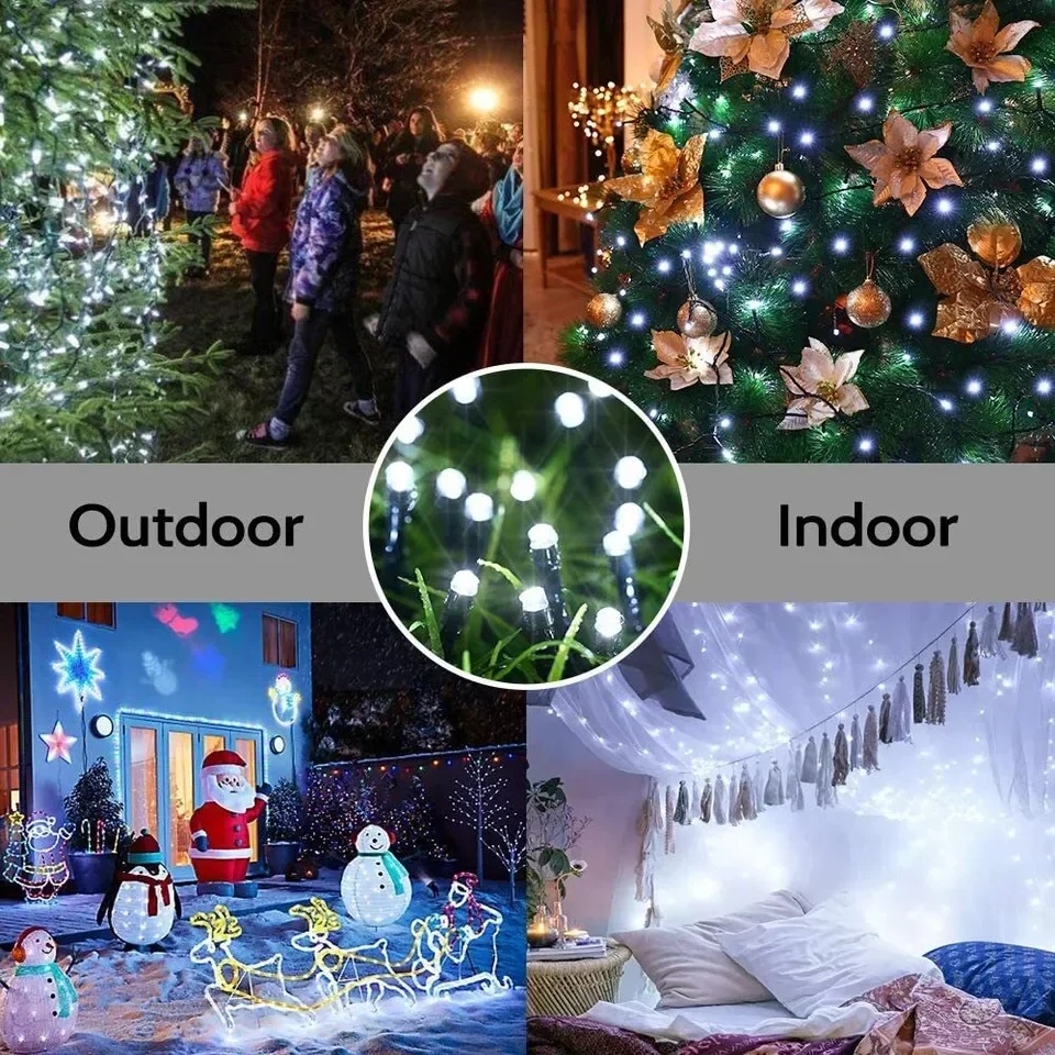 LED Solar Powered Outdoor Fair - Outdoor Lighting Wedding Decor recension och pris