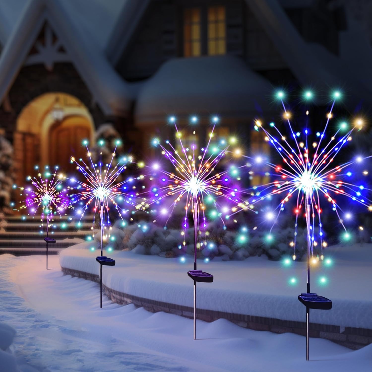 Solar LED Firework Fairy Light - Outdoor Lighting Wedding Decor recension och pris