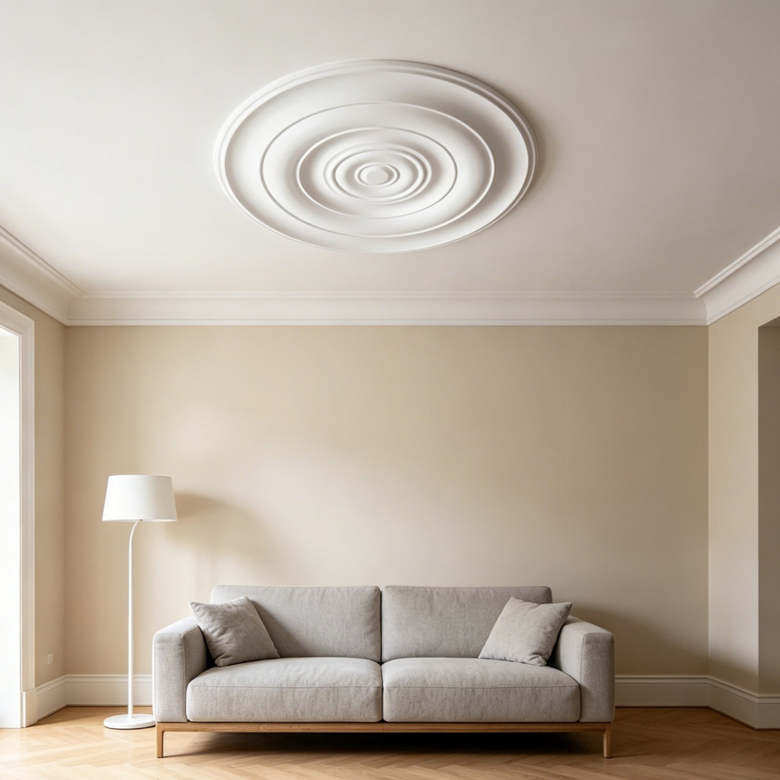Round Ceiling Medallion Europe - Lightings Decoration recension och pris