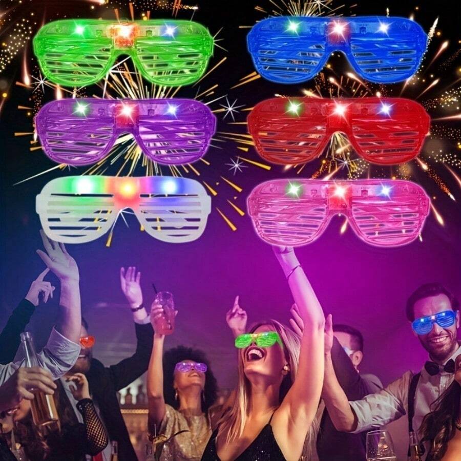 10-50PCS LED Glasses Light Up  - Lighting Jockey recension och pris