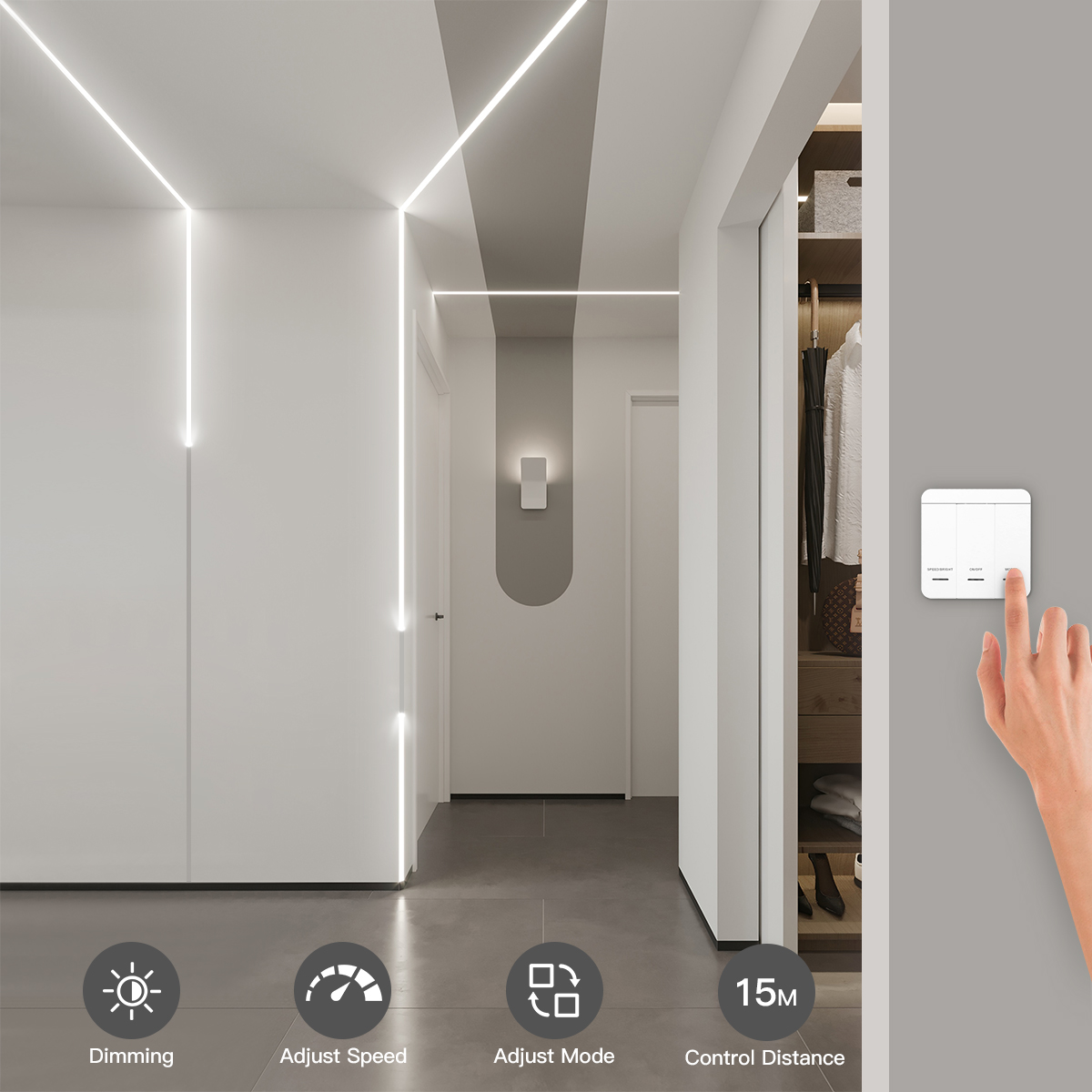 Smart Addressable1-4pcs LED St - Kitchen Decor Lighting recension och pris