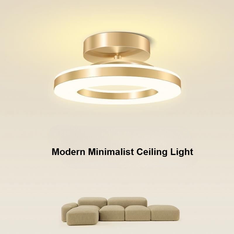 Modern LED Ceiling Lamp Gold I - Lava Lamp Desktop recension och pris