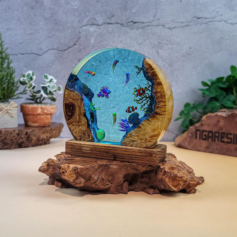 Ocean Aquarium Organism Resin  - Lighting Decoration Wedding recension och pris