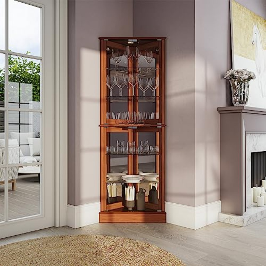 Lighted Corner Display Curio C - Home Lighting & Decor St Catharines On recension och pris
