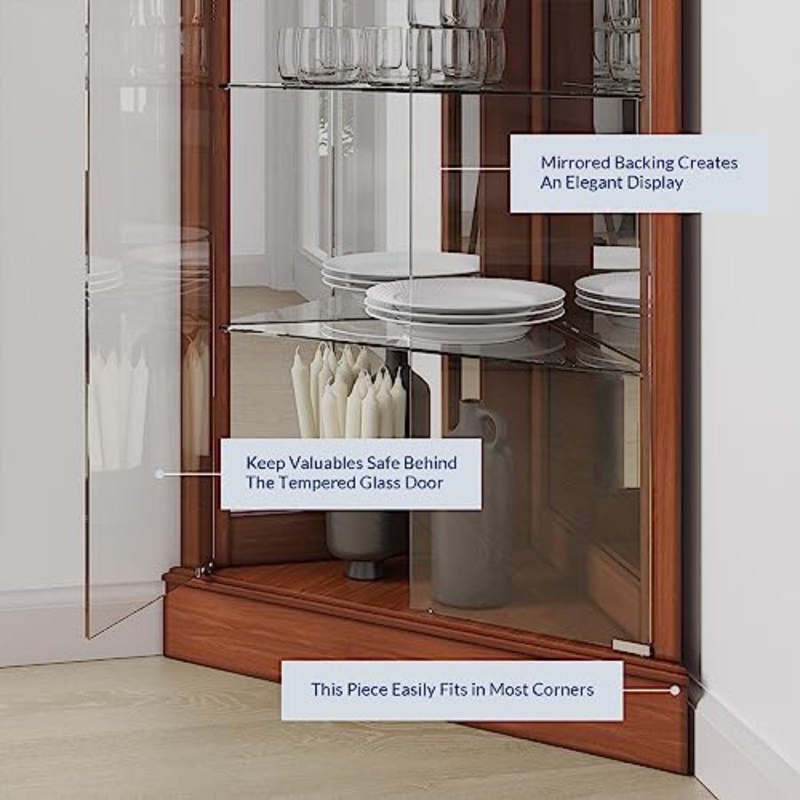 Lighted Corner Display Curio C - Home Lighting & Decor St Catharines On recension och pris