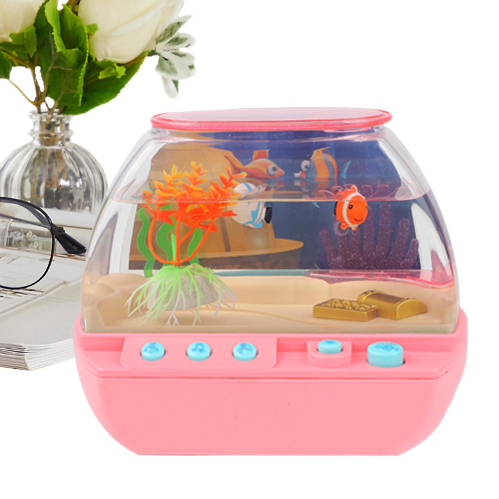 Toy Fish Tank Home Decoration  - Lightings Decoration recension och pris