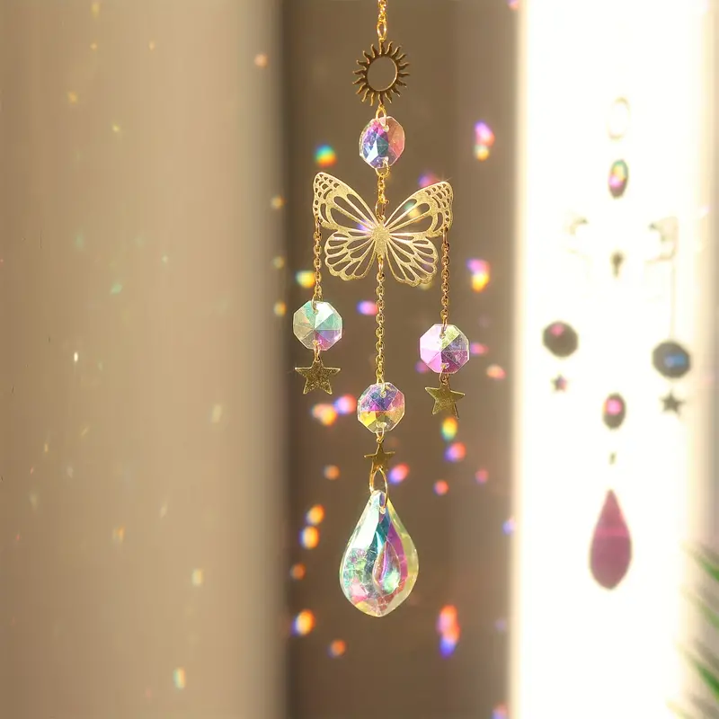 1 PC Butterfly Crystal Sun Cat - Lighting Jockey recension och pris