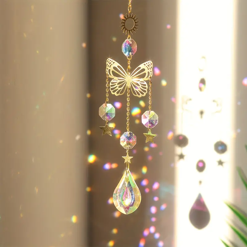 1 PC Butterfly Crystal Sun Cat - Lighting Jockey recension och pris