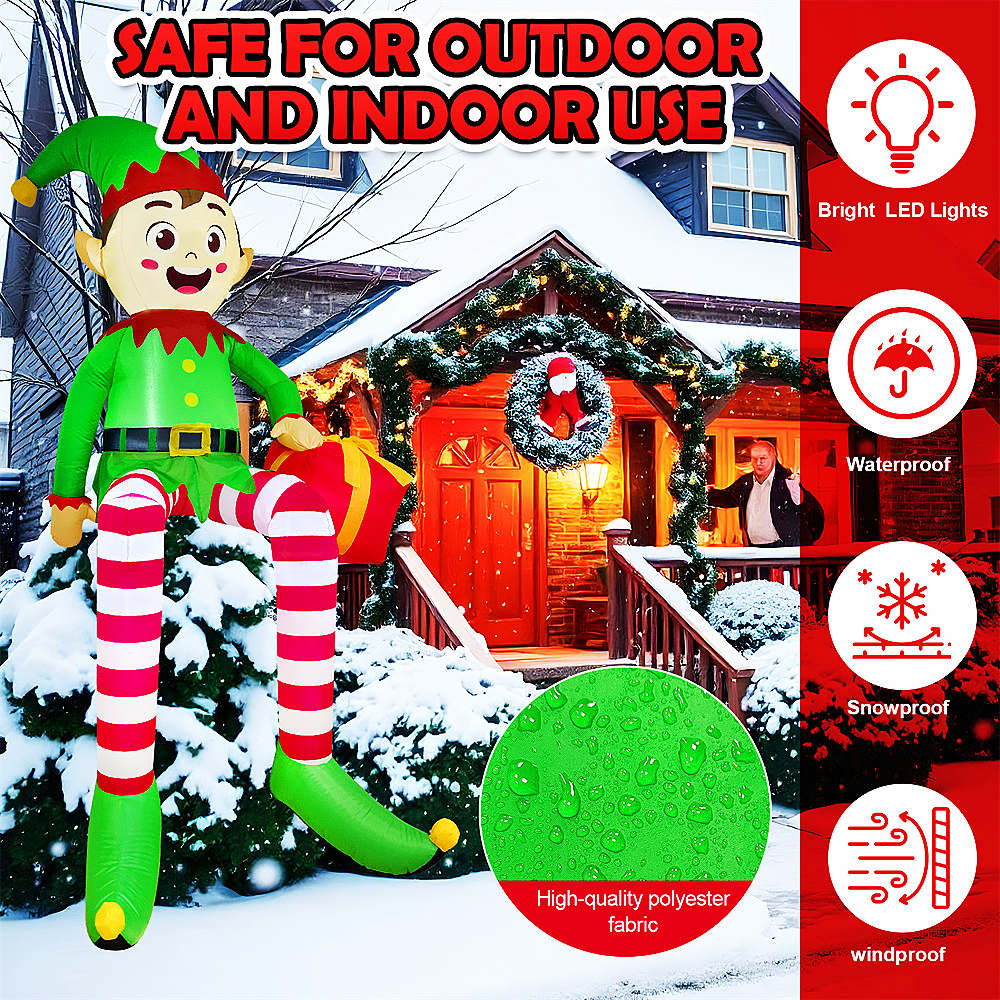 Christmas Inflatable Climbing  - Lighting Decor Ideas recension och pris