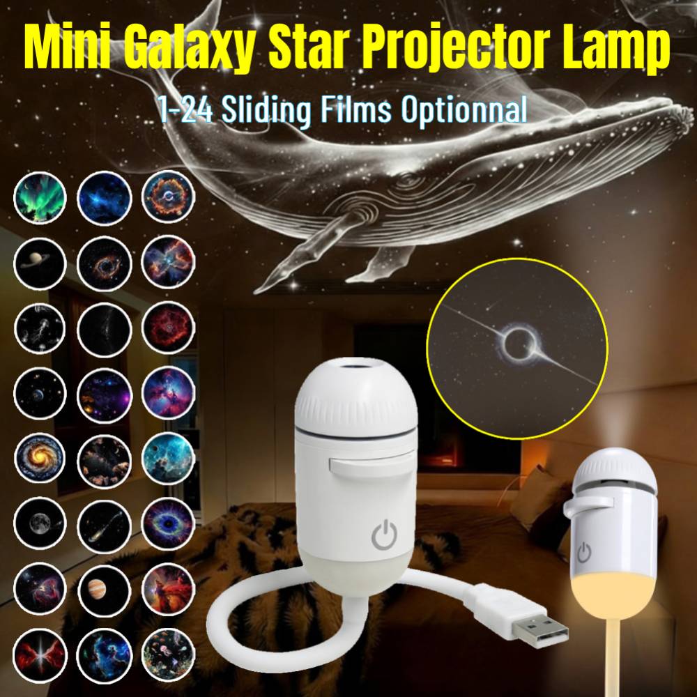 Mini Galaxy Star Night Light P - Led Lighting Wall Decor recension och pris