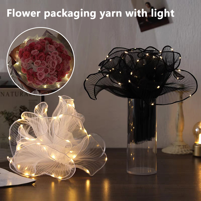 1Pcs LED Flower Wrapping Paper - Lighting Decor Ideas recension och pris