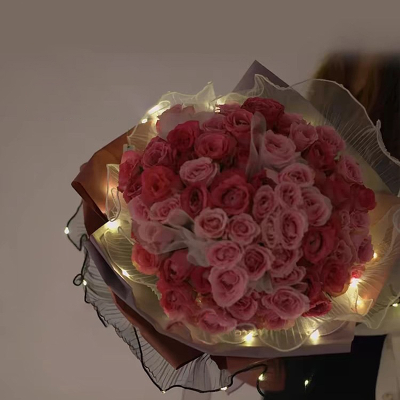 1Pcs LED Flower Wrapping Paper - Lighting Decor Ideas recension och pris