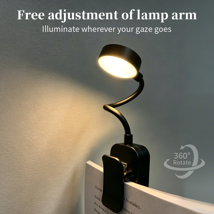 LED Desk Lamp Rechargeable Cli - Colour Changing Bulb recension och pris