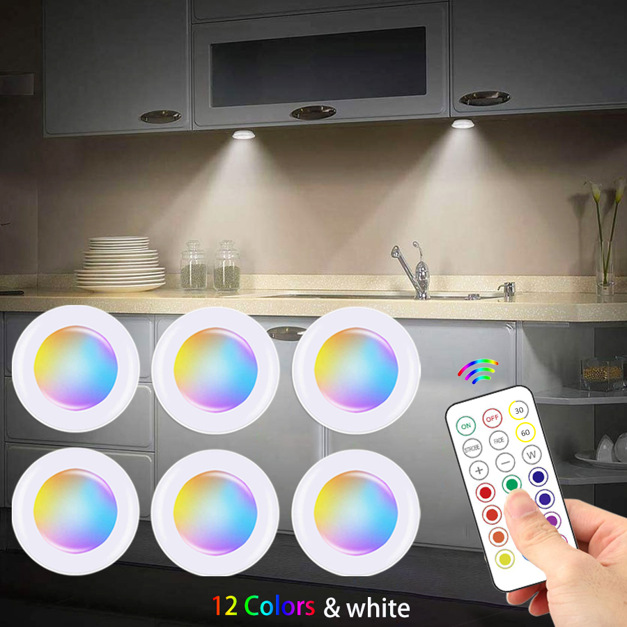 13 Color RGB LED Under Cabinet - Kitchen Decor Lighting recension och pris