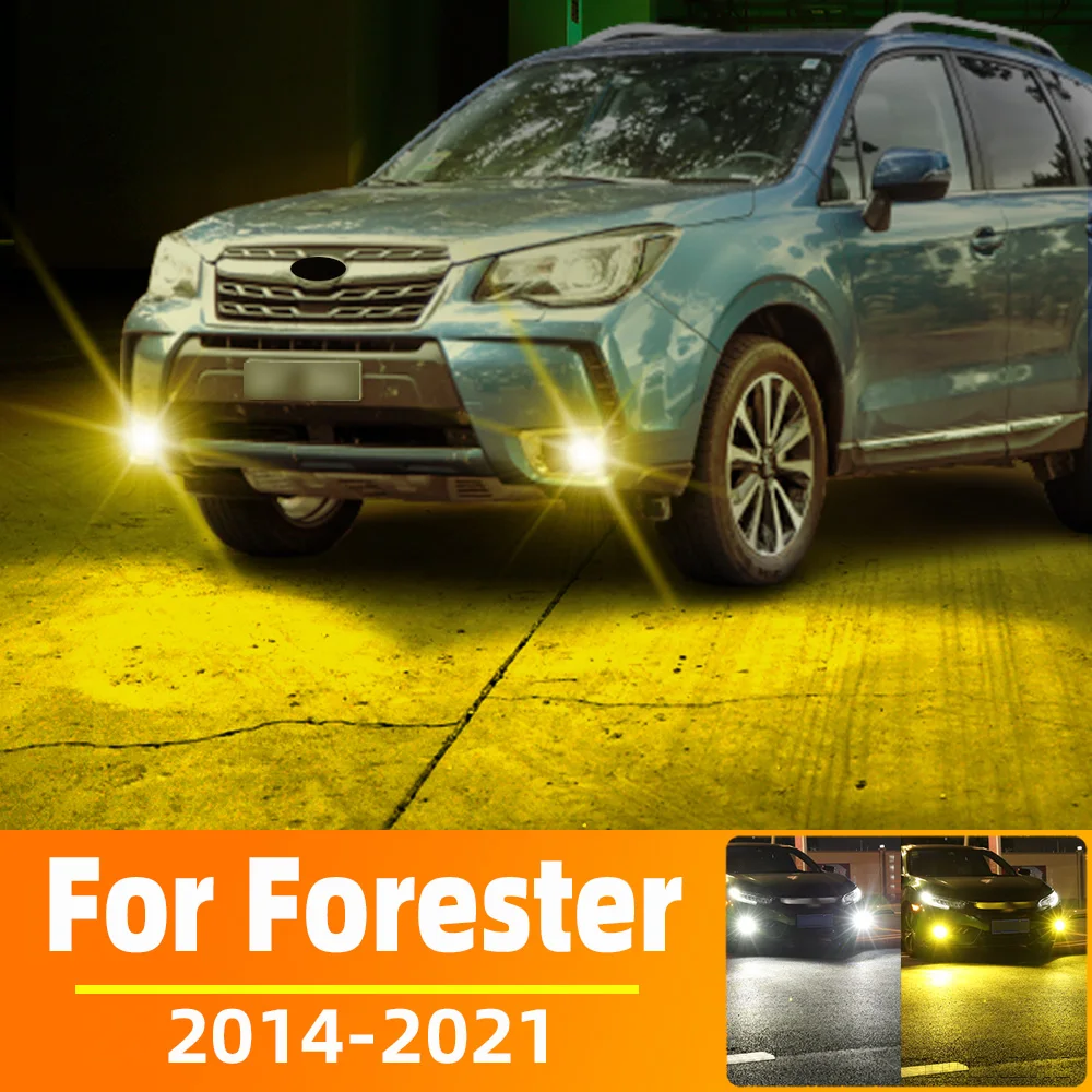2Pcs LED Fog Lamp Bulbs For Su - Colour Changing Bulb recension och pris