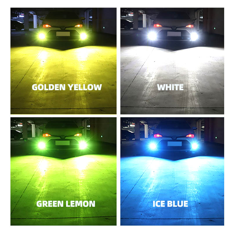2xCar LED Front Fog Light Lamp - Colour Changing Bulb recension och pris