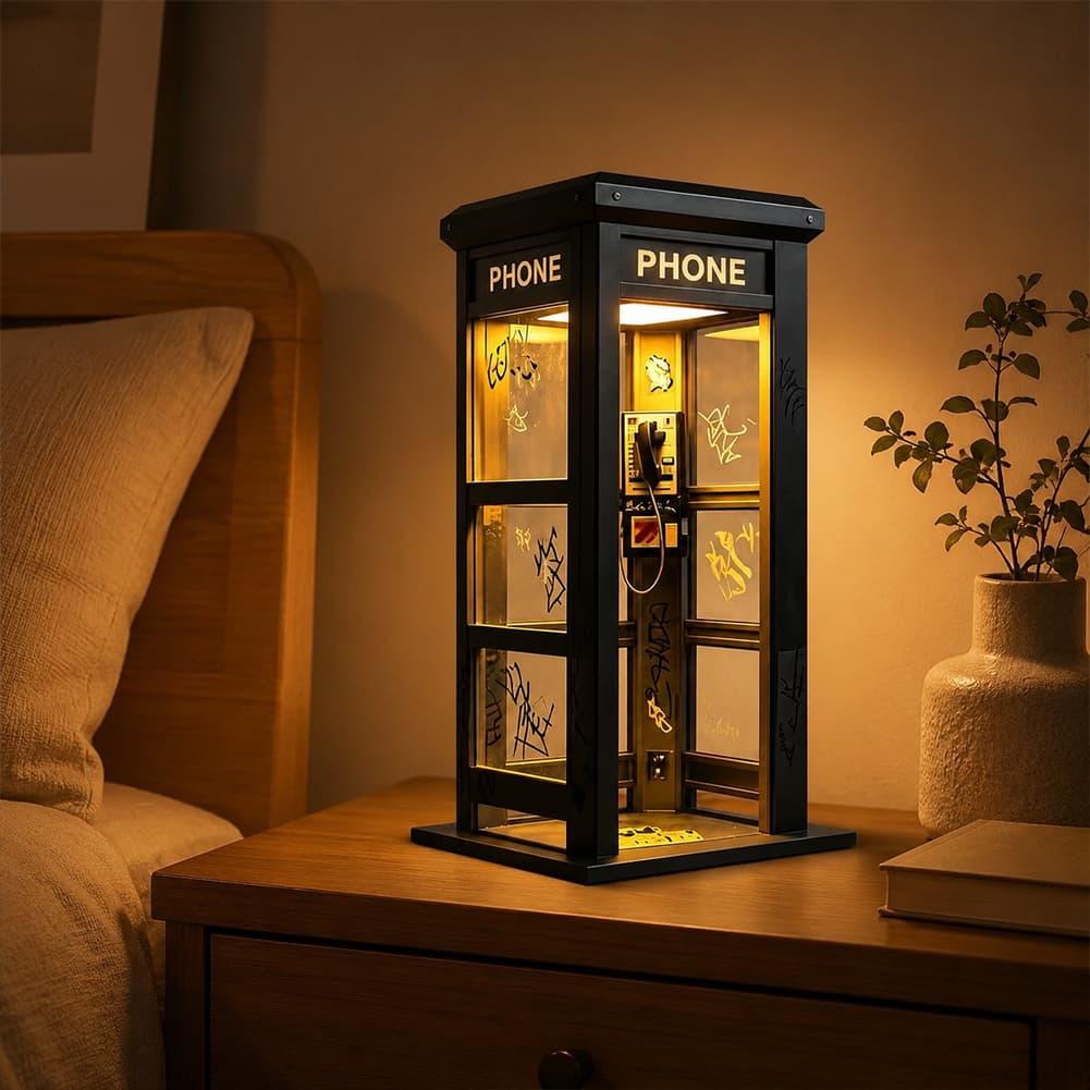 Vintage London Telephone Booth - Decor Lighting Table Lamps recension och pris